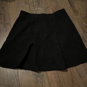 Size small black skater high waisted skirt